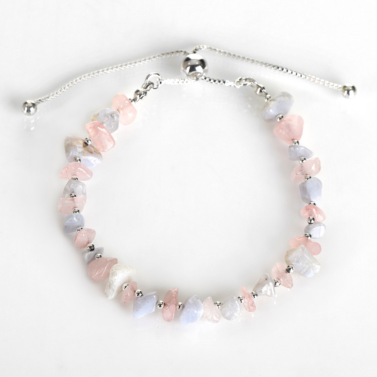 Rose quartz matching new arrivals bracelet