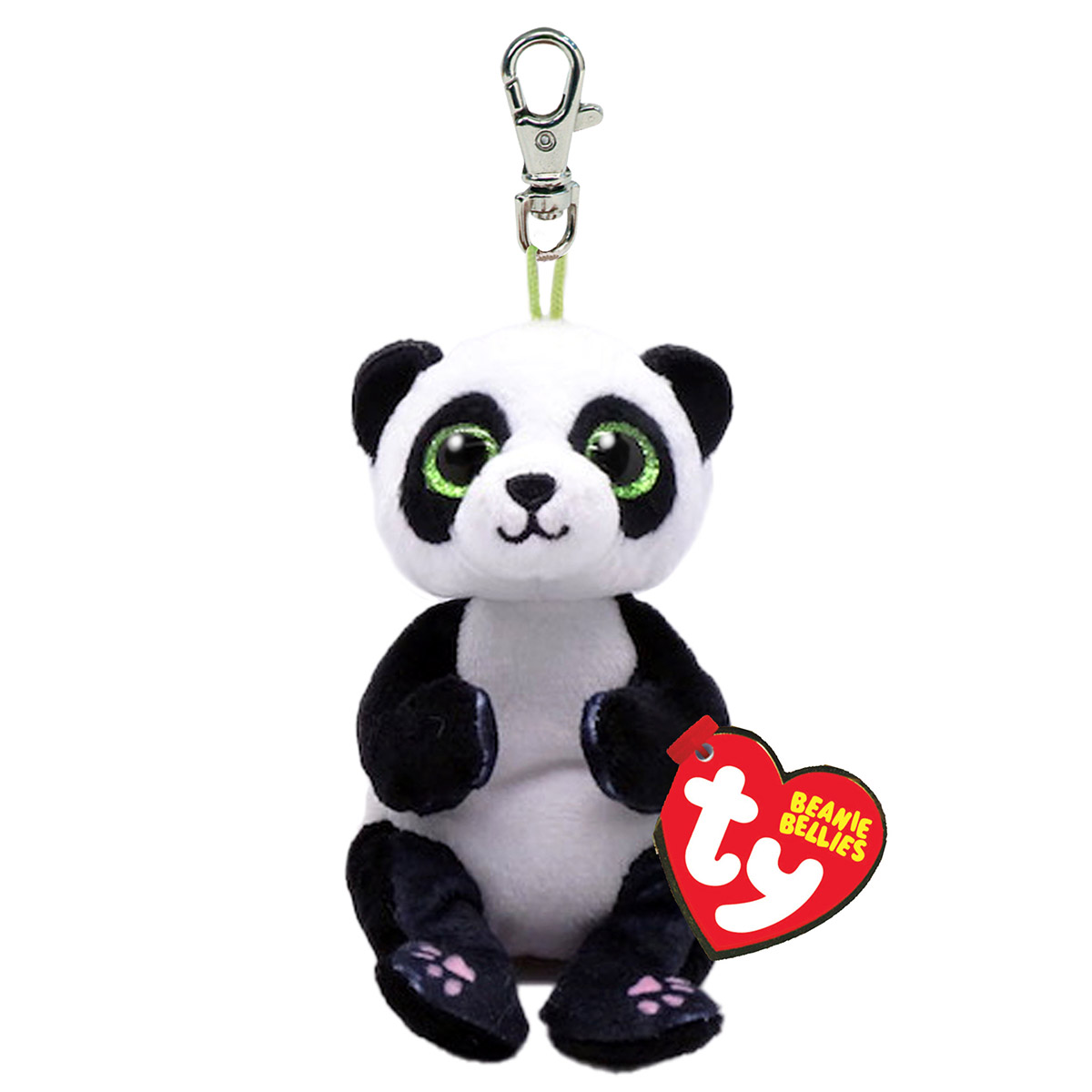 Ty Ying Panda Beanie Belly Key Clip