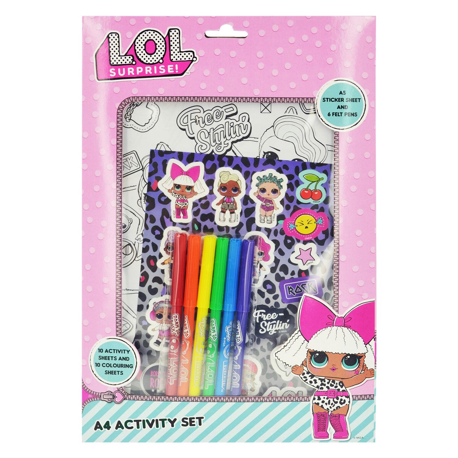 lol colouring set