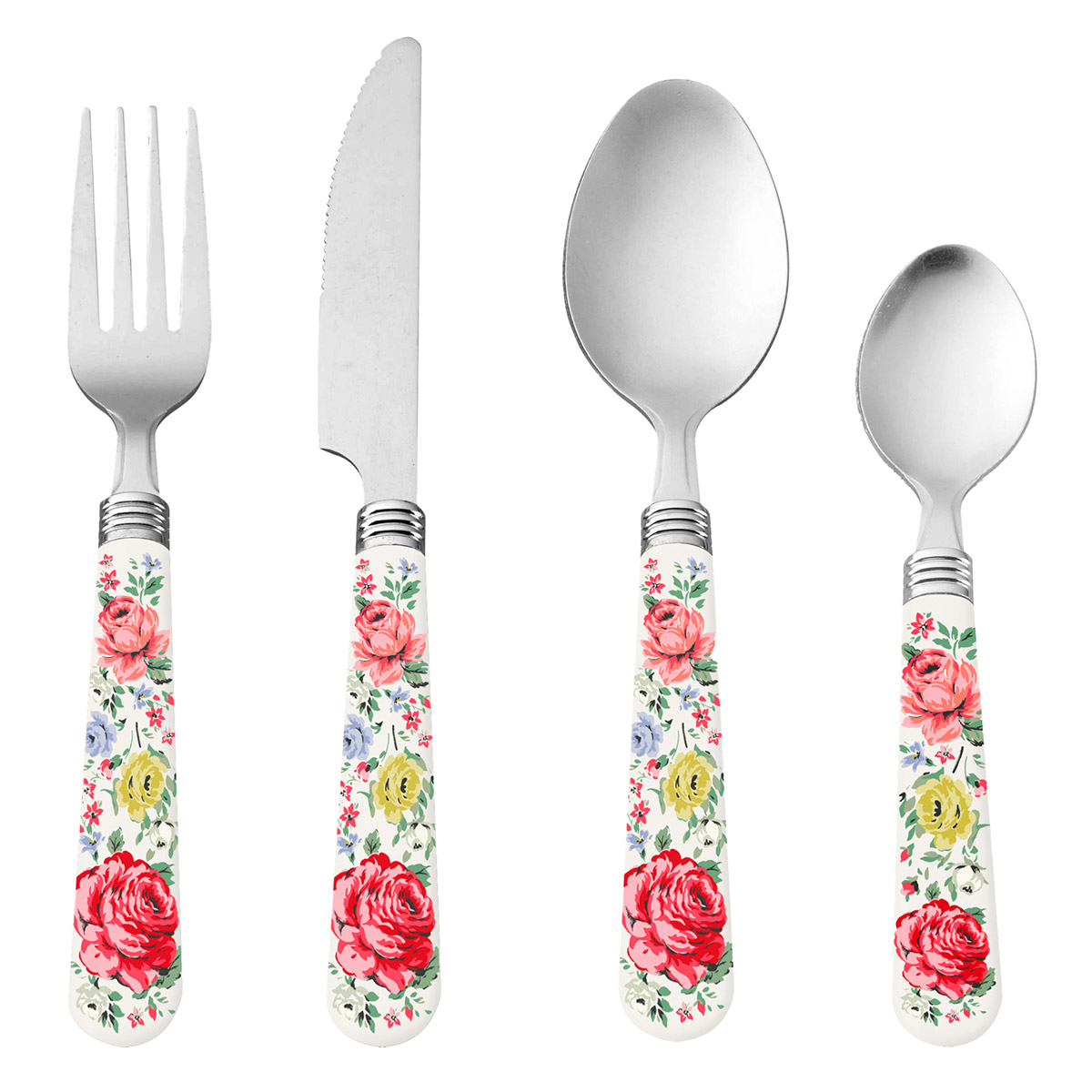 Cath Kidston Feels Like Home 16 Piece Cutlery Set | Temptation Gifts