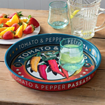 ‘Passata’ Metal Serving Tray