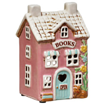 Book Shop Tealight Holder