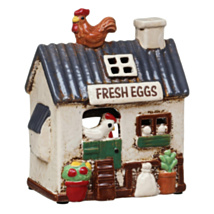 Chicken Coop Tealight Holder