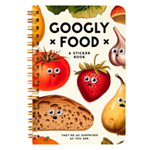 Brass Monkey Googly Food Sticker Book