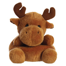 Palm Pals Cinnamon Reindeer Christmas Soft Toy