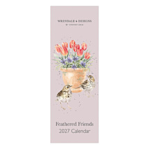 ‘Feathered Friends’ 2027 Slim Calendar