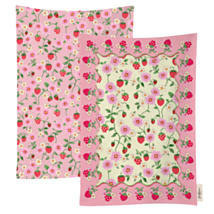 Strawberry Set of 2 Tea Towels
