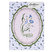 Blue & Cream Roots Vignette A5 Bound Notebook 