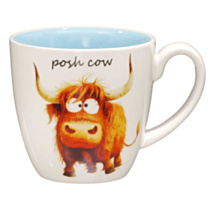 Funny Farm ‘Posh Cow’ Mug