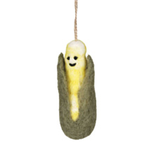 Sweetcorn Felt Hanging Decoration