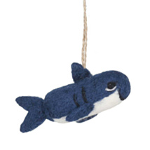 Sealife Shark Felt Hanging Decoration