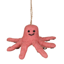 Sealife Octopus Felt Hanging Decoration