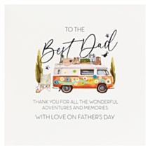 Campervan ‘Adventures And Memories’ Father’s Day Card