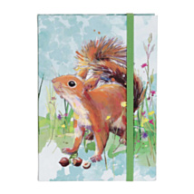The Wildlife Squirrel A6 Notebook