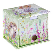 The Wildlife Mouse & Hedgehog Memo Cube
