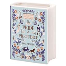 Pride & Prejudice 14cm Book Vase