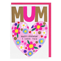 Mum Birthday Card