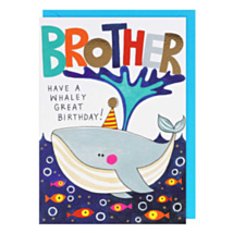 Brother Birthday Card