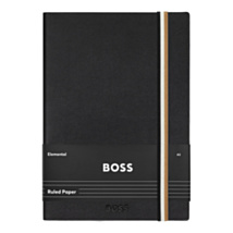 Black Iconic A5 Notebook