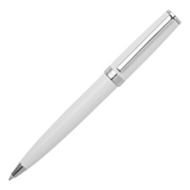 White Gear Icon Ballpoint Pen
