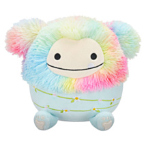 7.5” Zozo The Rainbow Bigfoot With Flowers Plush