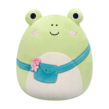 7.5” Wendy The Green Frog With Crossbody Bag Plush