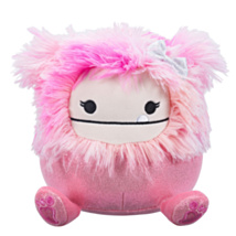 7.5” Caparinne The Glitter Pink Bigfoot Plush
