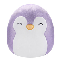 7.5” Elle The Glitter Purple Penguin Plush