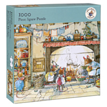 Brambly Hedge Crabapple Cottage Kitchen 1000 Piece Jigsaw Puzzle