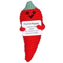 Cheery Crochet Positive Pepper
