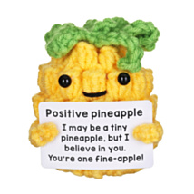 Cheery Crochet Positive Pineapple