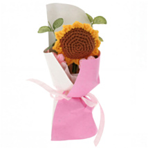 Handmade Crochet Bloom Sunflower
