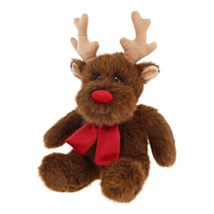 Keeleco Reindeer 20cm Christmas Soft Toy