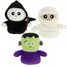 Keeleco Halloween 13cm Scaries Soft Toys - Set of 3