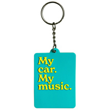 ‘My Car My Music’ Keyring