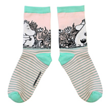 Moomin Pink Love Socks