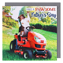 ‘Pawsome’ Father’s Day Card