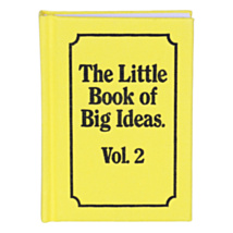 The Little Book of Big Ideas A7 Mini Notebook 