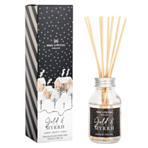 Wax Lyrical Christmas Village Gold & Myrrh 100ml Reed Diffuser