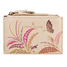 Fern Garden Zip Card Holder