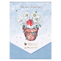 'Season's Tweetings' Robin Set Of 8 Christmas Cards