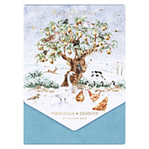 ‘The Twelve Days Of Christmas’ Birds Set Of 8 Christmas Cards
