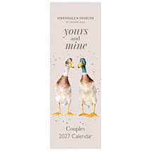 ‘Yours and Mine’ 2027 Slim Couples Calendar