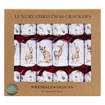 ‘Woodland Animals’ Set of 6 Luxury Christmas Crackers