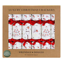 Robins Set of 6 Luxury Christmas Crackers