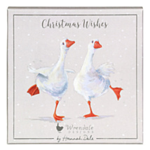 ‘Dancing On Ice’ Geese Set of 8 Luxury Boxed Christmas Cards