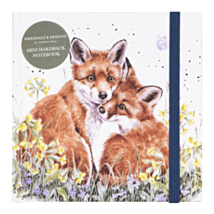 ‘Growing Wild Together’ Foxes Mini Hardback Notebook
