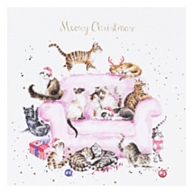 ‘Meowy Christmas’ Cats Christmas Card
