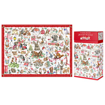 ‘The Country Set Christmas’ 1000 Piece Jigsaw Puzzle