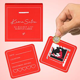 Gift Republic Kama Sutra Bucket List Scratch Cards | Temptation Gifts